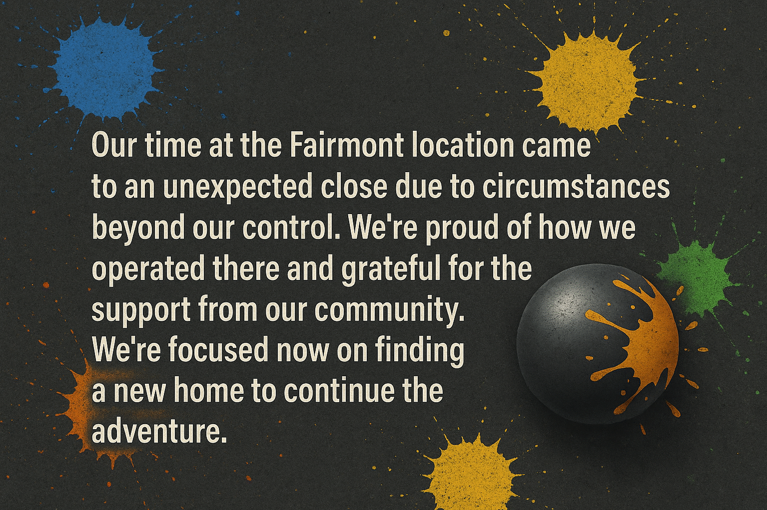 Their land, their call — we moved on